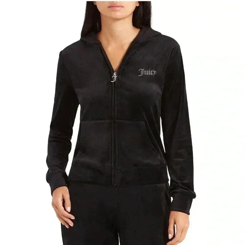 🔥NWT Women’s Juicy Couture Velour Hoodie XXL